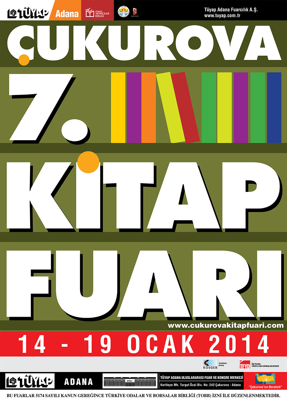 6 cukurova kitap fuari