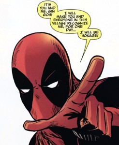 deadpool i will be hokage