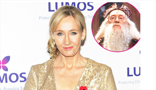 jk rowling dumbledore