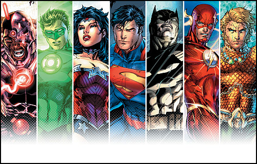 justice league header