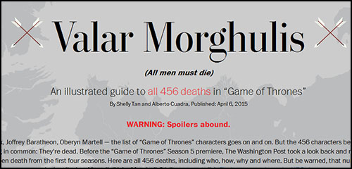 valar morghulis