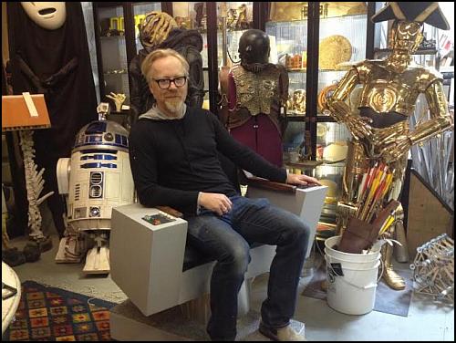 adam savage star trek chair