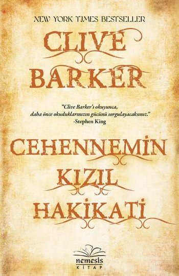 cehennemin kizil hakikati clive barker