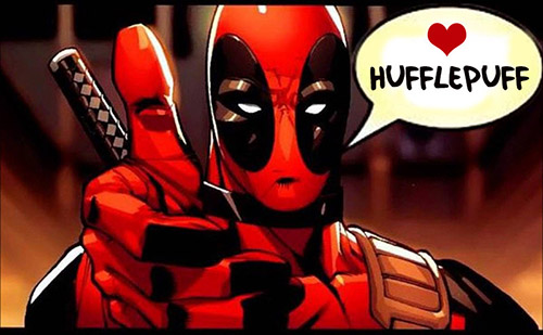 deadpool hufflepuff