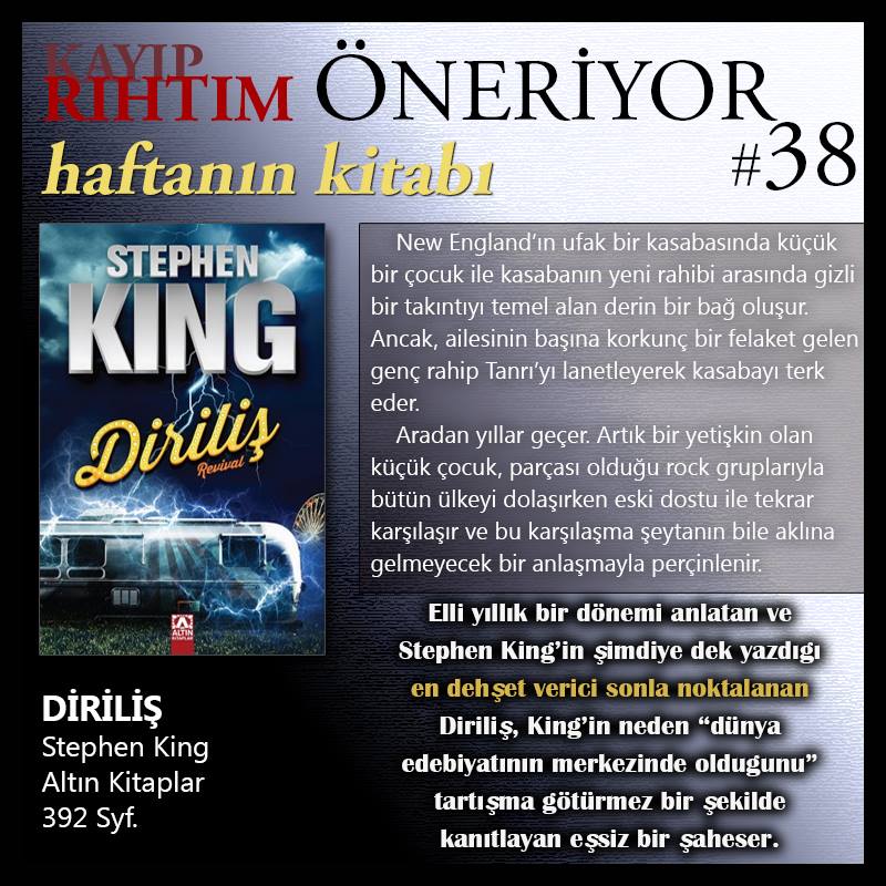 haftanin kitabi king dirilis