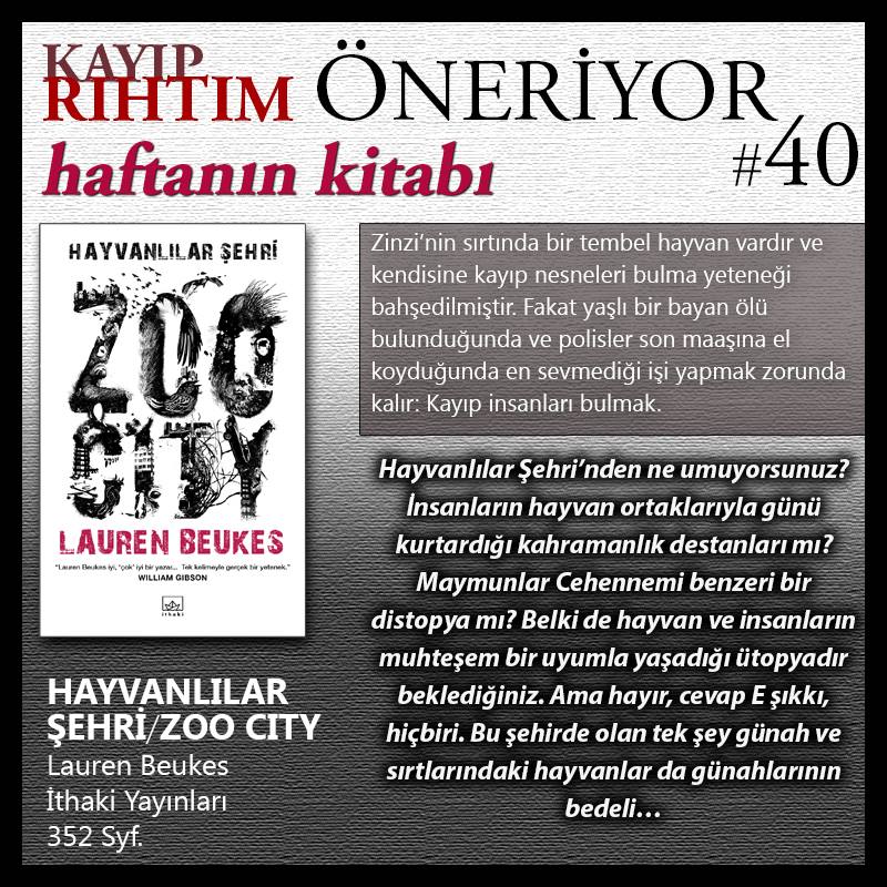 haftanin kitabi zoo city