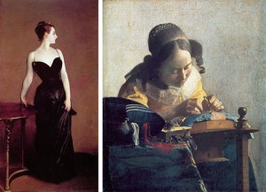 Sargent MadameX Vermeer Lacemeker