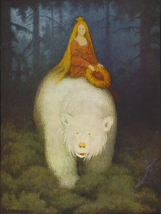 Theodor Kittelsen The white bear king